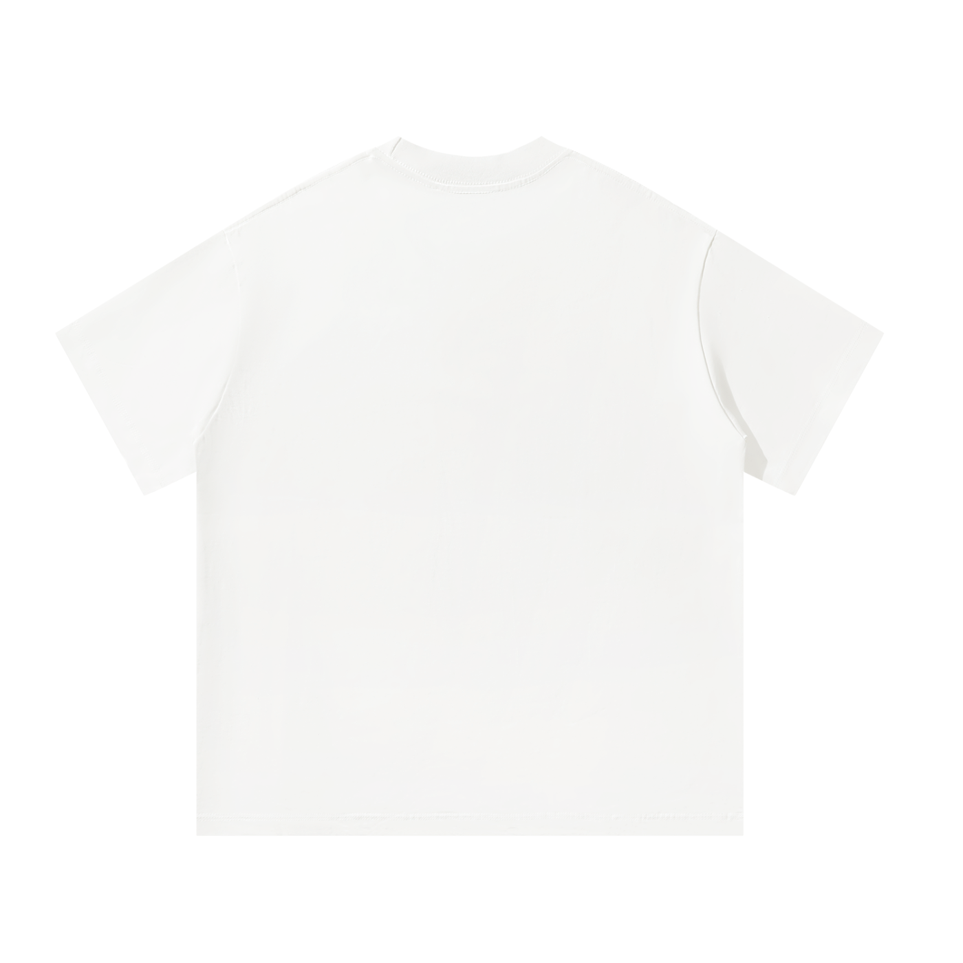 SPENCE WHITE TEE BLACK PRINT